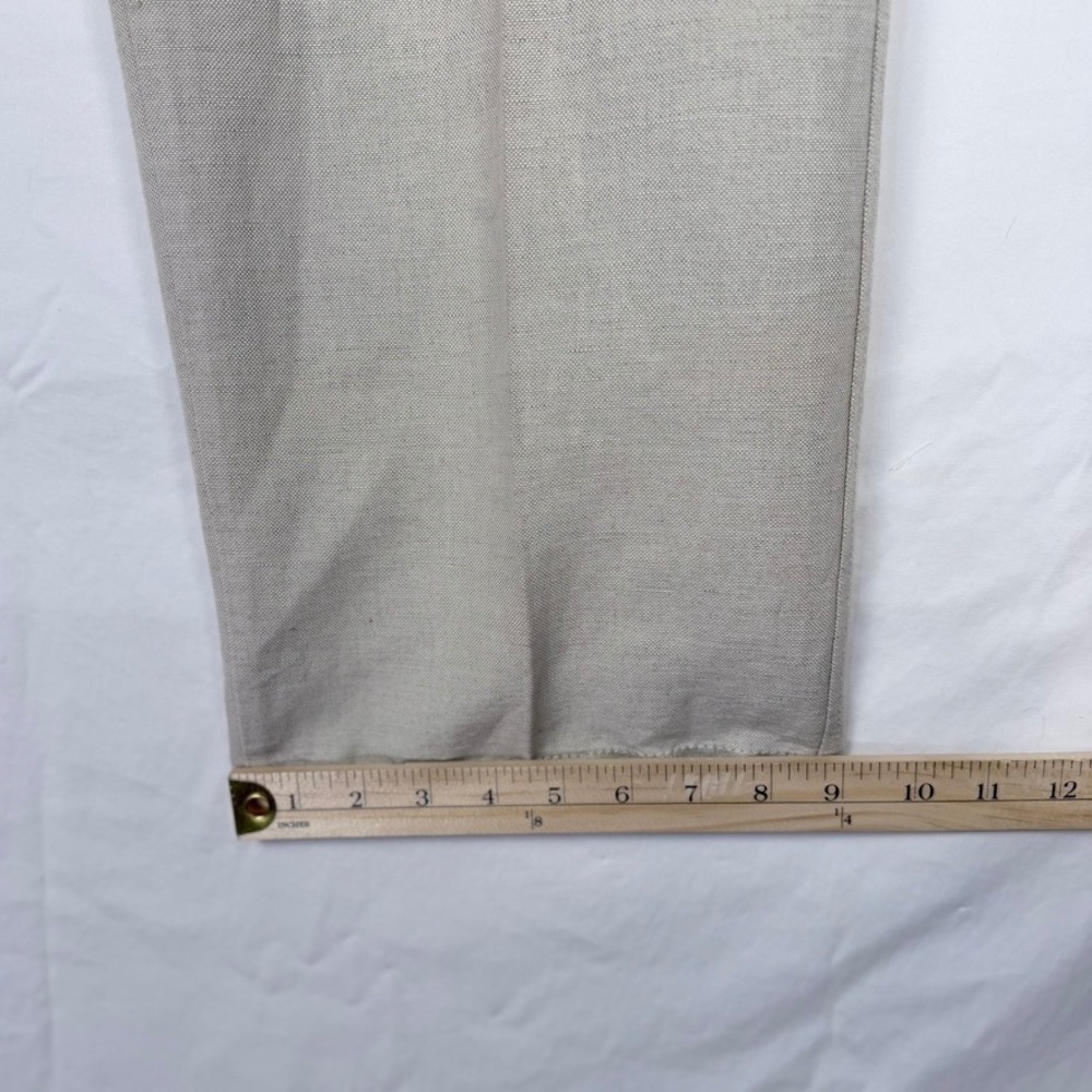 St. Johns Bay Mens 38x32 Linen Blend Pants Casual Preppy Wedding Vacation - Picture 9 of 9